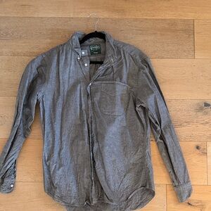 Gitman Brothers Gray Casual Button Down Shirt